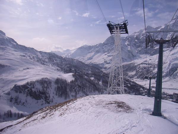 On the cable car