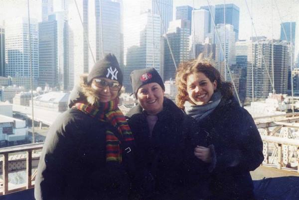 On the Brooklyn Bridge 