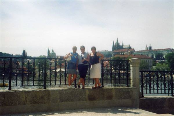 Along the Vltava river