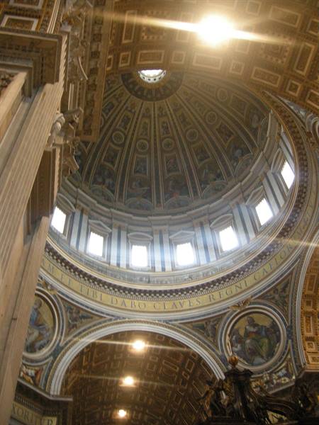 Inside St. Peter's Basilica