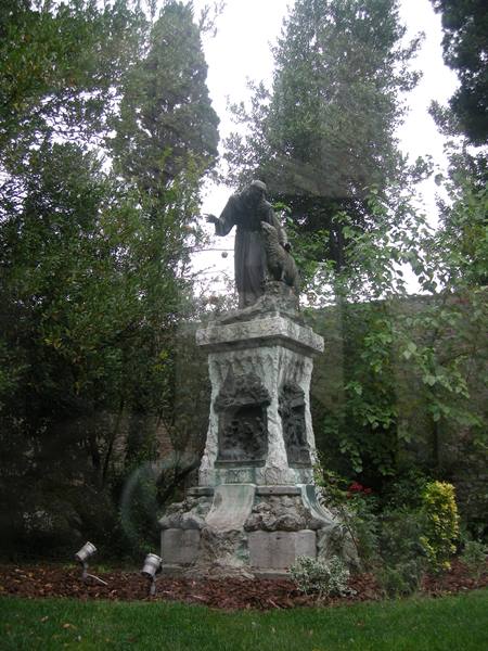 Santa Maria degli Angeli - statue of Saint Francis