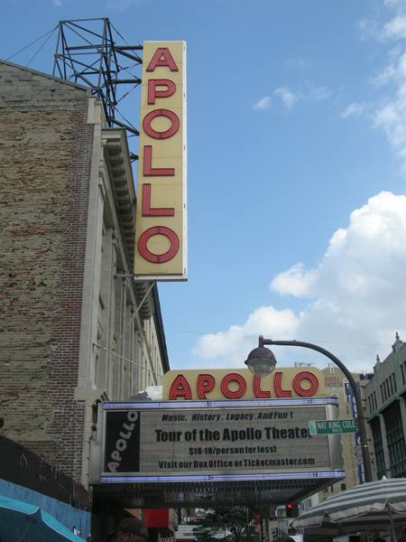 The legendary Apollo Theater in Harlem
