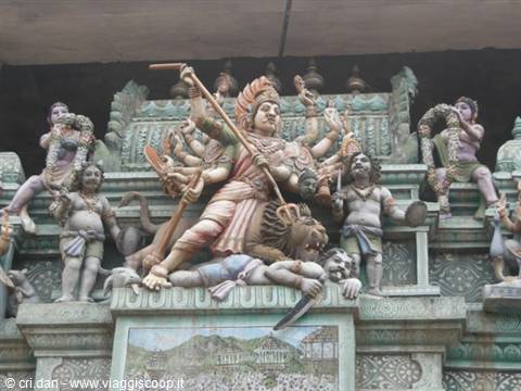 Towards Dambulla - Hindu temple