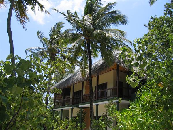 The little houses, there's 1 on the floor above and one below