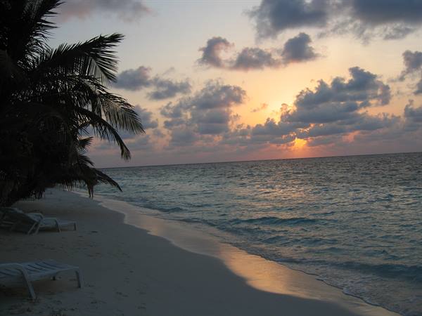A sunset...