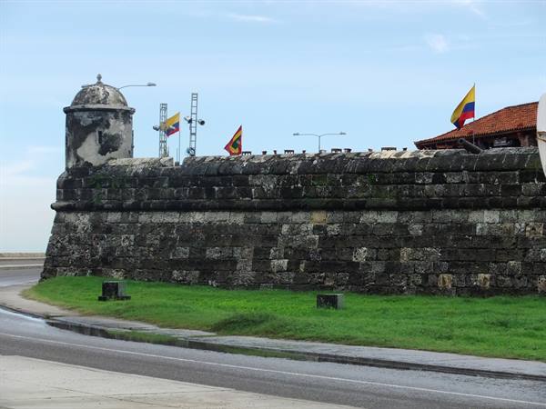 ramparts of Cartagena