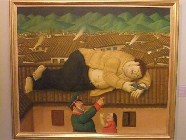 Escobar according to Botero