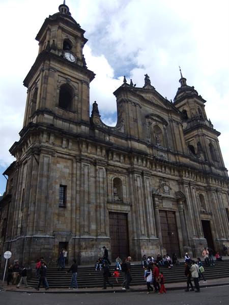 The cathedral of Bogotá