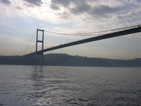 view over the Bosphorus