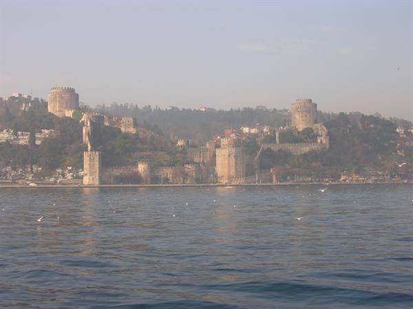 view over the Bosphorus