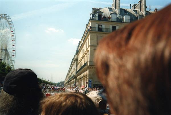 ARRIVAL OF THE TOUR DE FRANCE