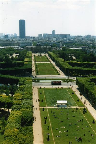 VIEW FROM THE EIFFEL TOWER