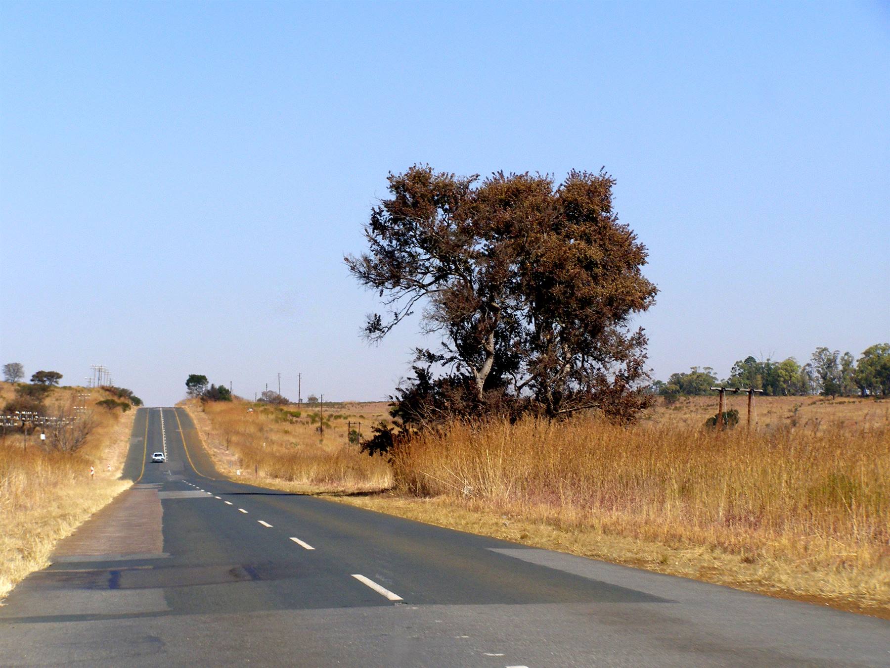 Towards the airport