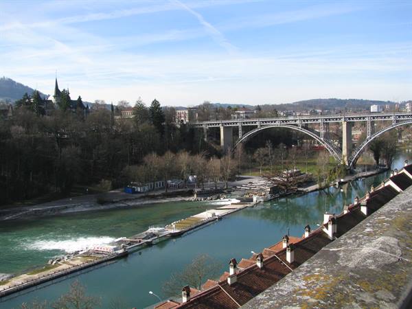 The Aare river