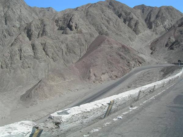 The Pan-American Highway heading for Nazca