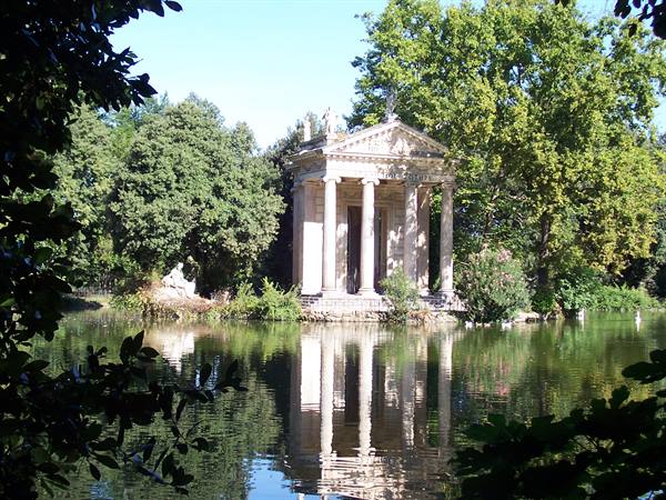 Villa Borghese, Temple of Aesculapius