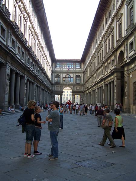 florence, the Uffizi