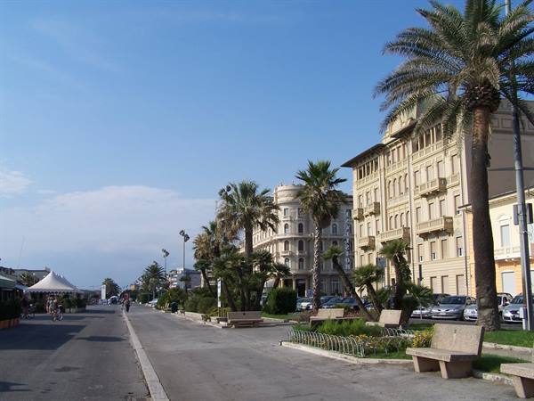 Viareggio, the seafront