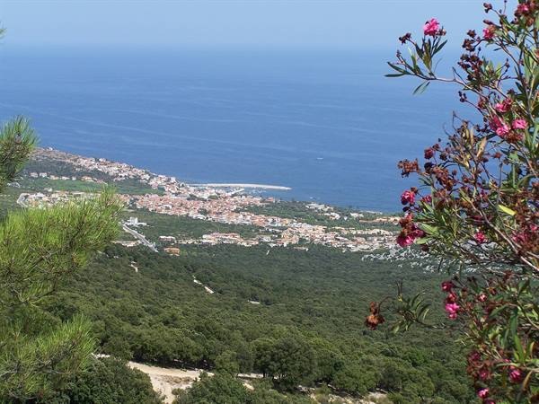 Panorama of Cala Gonone