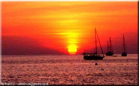 sunset at phuket