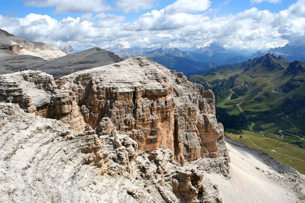 On the top of the Pordoi