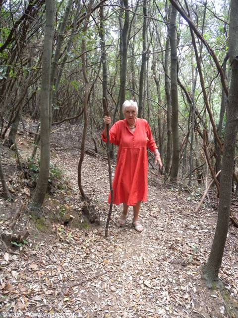 Descending to cala Mandrioli