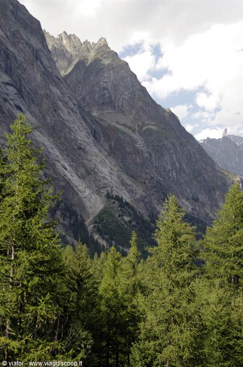 Val Veny foothills of the Mont Blanc range