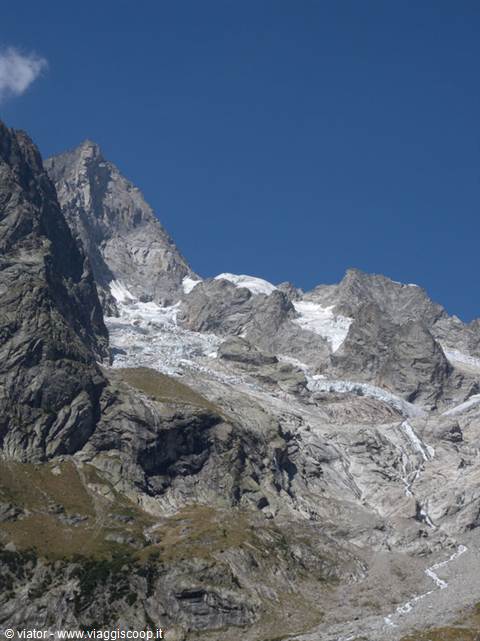 Glaciers above Val Ferret