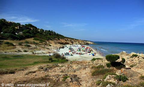 The beach of Pinus Village