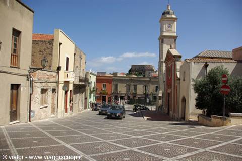 The square of Sant'Antioco