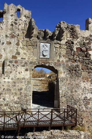 Kos island Gate of the Castro of Antimachia