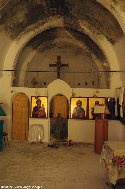 Kos island Castro of Antimachia chapel