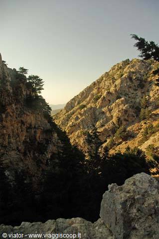 Kos island Mountains above Paleo
