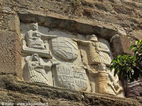Bodrum Castle coats of arms