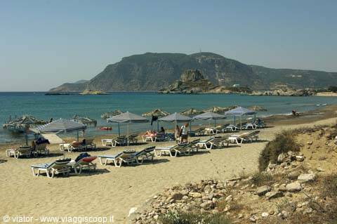 Kos island Kamari beach