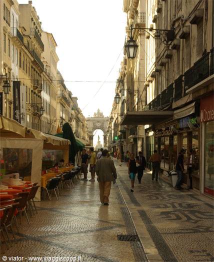 Lisbon Baixa Rua Augusta