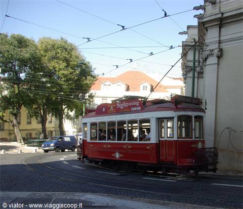 Lisbon old tram