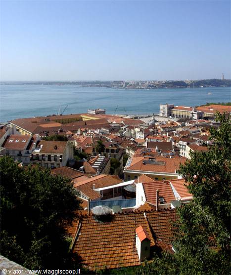 Lisbon São Jorge castle view