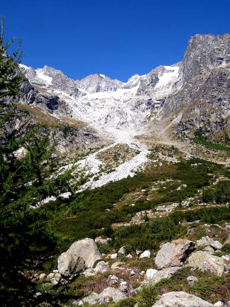 Courmayeur Triolet Glacier