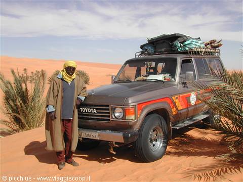 Saad and his Land Cruiser