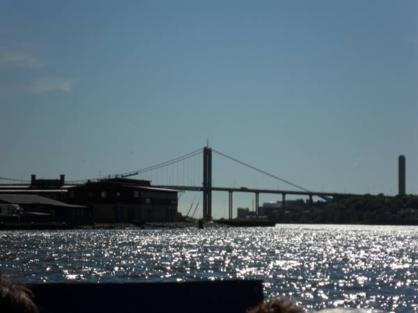 FROM THE BOAT TOWARDS THE SEA