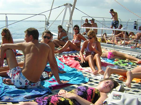 catamaran at formentera