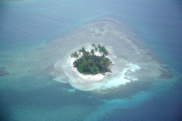 From above