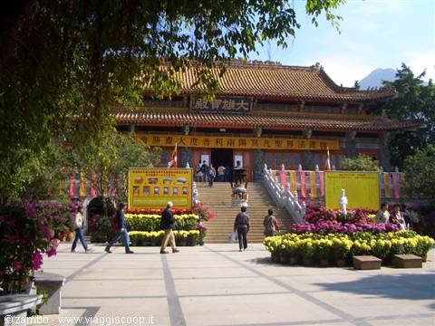 Temple on Lantau Island