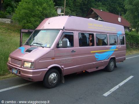 Our little pink van....
