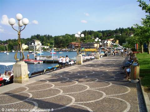 Walk along the lakeside