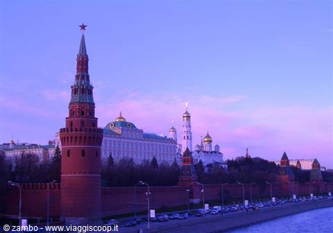 The red Walls of the Kremlin