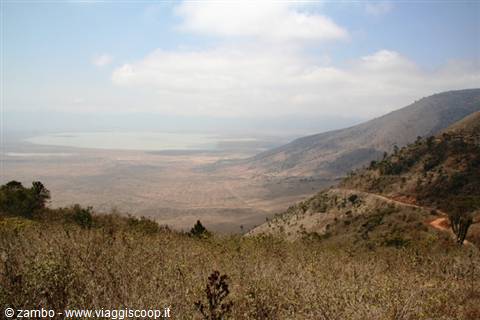 On the ridge of Ngorongoro