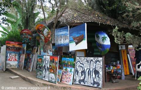 'Workshop' Tinga Tinga painting