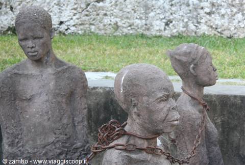 The monument in memory of slavery.....speechless